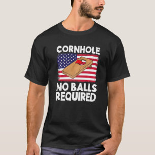 T-shirt Cornhole Pas De Boules Requises Cornouailles Team