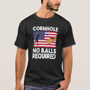 T-shirt Cornhole Pas De Boules Requises Cornouailles Team