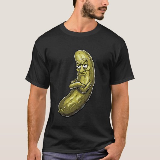 T-shirt Cornichon grognon (Devant)