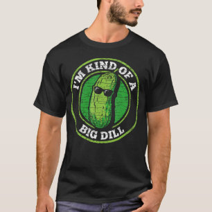 T-shirt Cornichon JE SUIS UN PEU UN GROS CORNICHON