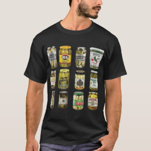 T-shirt Cornichons en conserve de famille vintage