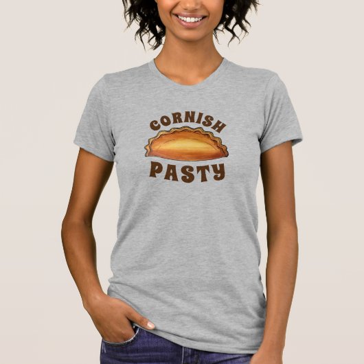 T-shirt Cornish Pasty UK British Meat Pie Savoureuse (Devant)