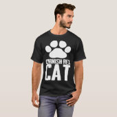 T-shirt Cornish rex cat (Devant entier)