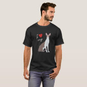 T-shirt Cornish Rex Chat Maman Pour Chat (Devant entier)