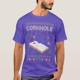 T-shirt Cornouille Vilain Chandail de Noël Joyeux Vacances