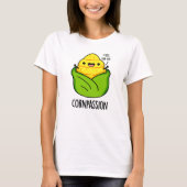 T-shirt Cornpassion Funny Compassionate Corn Pun (Devant)