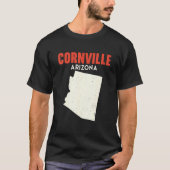 T-shirt Cornville Arizona USA State America Travel Arizoni (Devant)