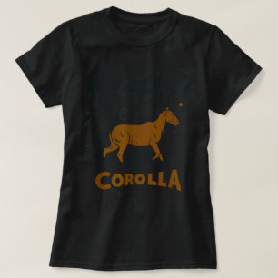 T-shirt Corolla Cheval Sauvage Souvenirs Outer Banks OBX N