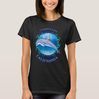 T-shirt Coronado California Vacances Souvenir Dolphin