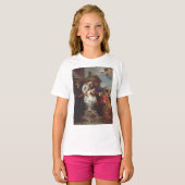 T-shirt Coronation de Saint Rosalia par Anthony van Dyck (Devant entier)