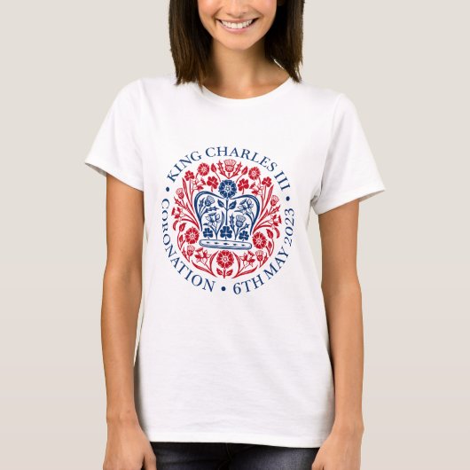 T-shirt Coronation du roi Charles III (Devant)