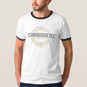 T-shirt Coronation Street - Logo Ringer