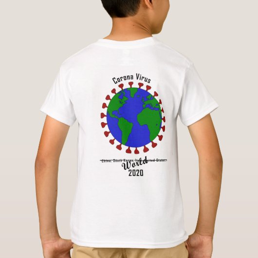 T-shirt coronavirus (Dos)