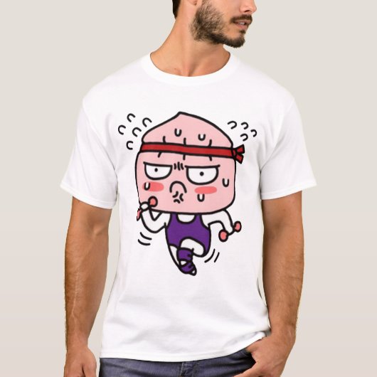 T-shirt Corps d'apeach en été (Devant)
