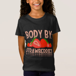 T-Shirt Corps De Fraises Baies À La Récolte De Fruits De B