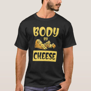 T-shirt Corps De Fromage Footy Snack Fromage Gouda Fromage