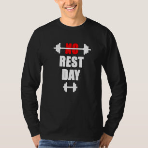 T-shirt Corps de gym musculation fitness sans jour de repo