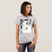 T-shirt Corps de lanternes blanches (Devant entier)