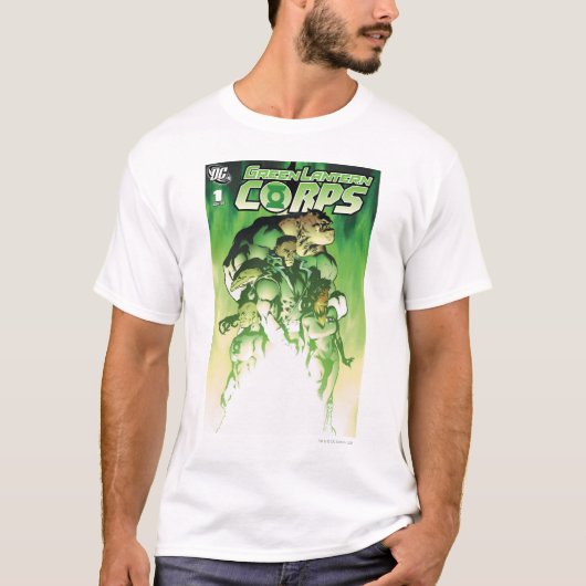 T-shirt Corps de lanternes vertes (Devant)