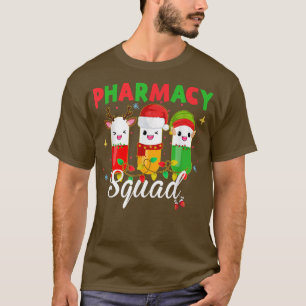 T-shirt Corps de pharmacie Santa Hat Pharmacist Merry Chri
