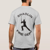 T-shirt Corps de sapeurs-pompiers de Shaolin (Dos)