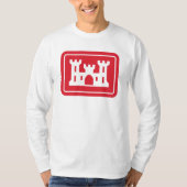 T-shirt Corps des ingénieurs américains DOD Military (Devant)