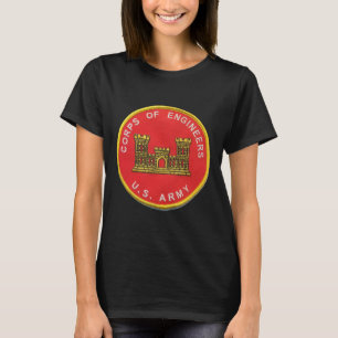 T-shirt Corps des ingénieurs de l'armée de hockey à fusée