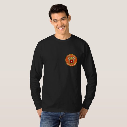 T-shirt Corps des transmissions (Devant entier)
