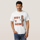 T-shirt Corps d'humour de LARD par le lard (Devant entier)