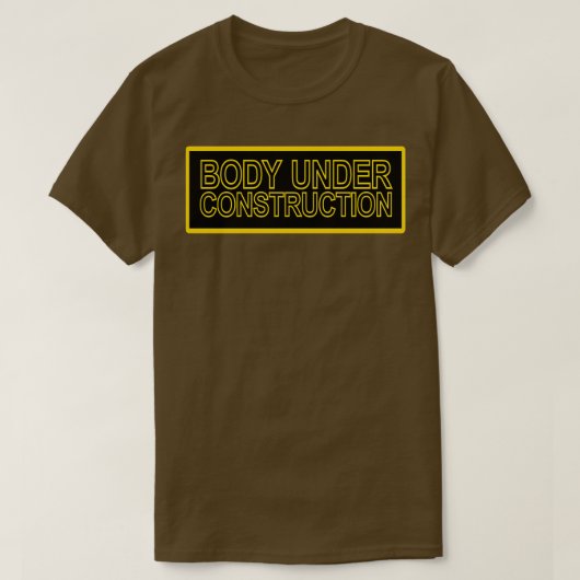 T-shirt Corps en construction Conception pour la construct (Design devant)