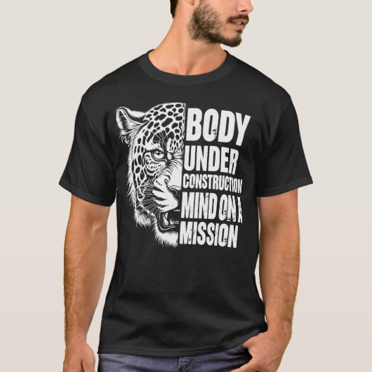 T-shirt corps en construction esprit en mission (Devant)