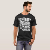 T-shirt corps en construction esprit en mission (Devant entier)