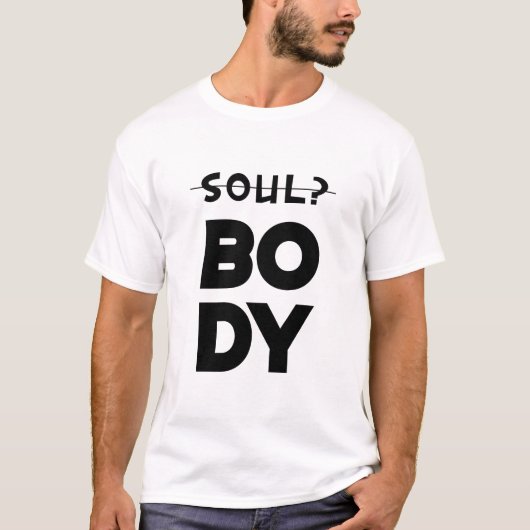 T-shirt Corps et âme (Devant)