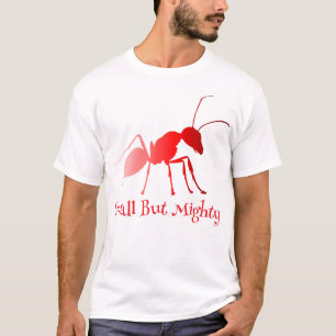 T-shirt Corps et jambes d'une fourmi rouge avec dégradé