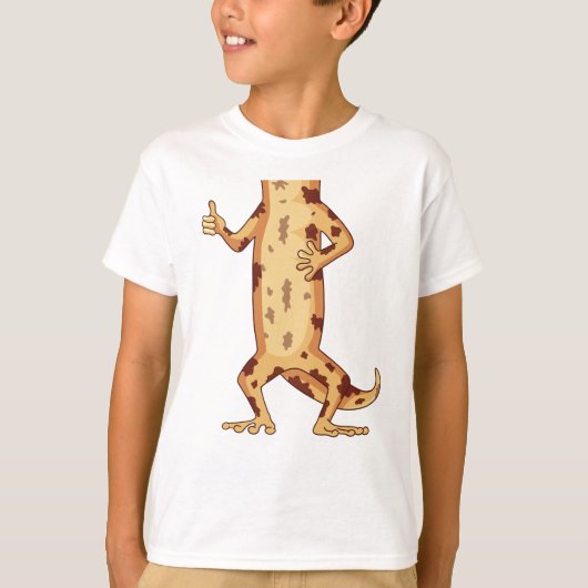 T-SHIRT CORPS GECKO CRÉÉ (Devant)
