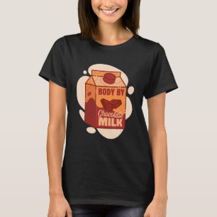 T-shirt Corps Homme Par Chocolat Lait Doux Lait Lait Venti