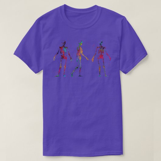 T-shirt Corps humain Skeleton 2 (Design devant)