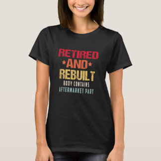 T-shirt Corps Retraité Et Reconstruit vintage Contient L'A