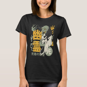 T-shirt Corpse Rotten Yurei Fantôme Japonais Mort Folklore