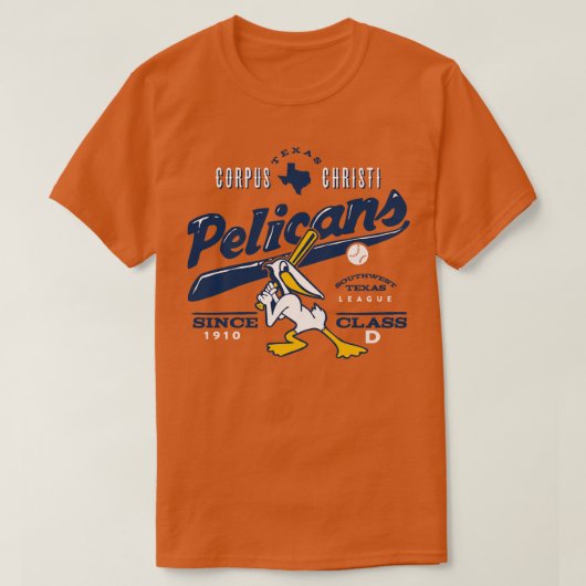 T-shirt Corpus Christi Pelicans (Design devant)