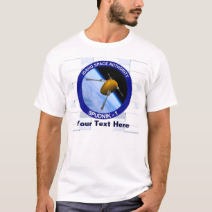 T-shirt Correctif de la mission satellite Idaho Spudnik