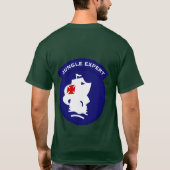 T-shirt Correction experte de poche de jungle (Dos)