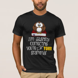 T-shirt Correction silencieuse de votre chou sarcastique d