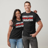 T-shirt Corrélation N'Implémente Pas Les Statistiques De C (Unisexe)