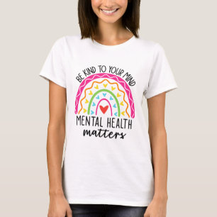 T-shirt Correspond À Votre Esprit Leopard Rainbow Health P