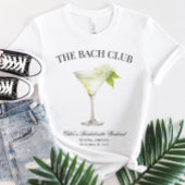 T-shirt Correspondance Bachelorette Personnalisée Bach Clu