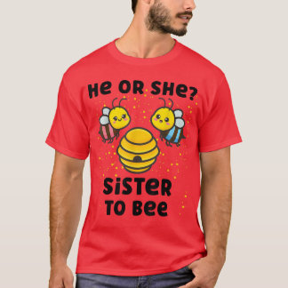 T-shirt Correspondance Bébé Genre Fête Révélatrice Lui Ou 