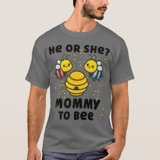 T-shirt Correspondance Bébé Genre Révéler Fête Lui Ou Elle