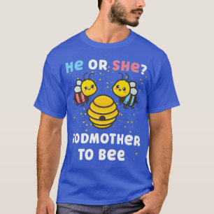 T-shirt Correspondance Bébé Genre Révéler Lui Ou Elle Dieu