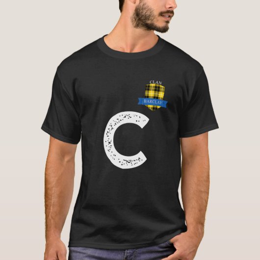 T-shirt Correspondance de famille Clan Barclay C (Devant)